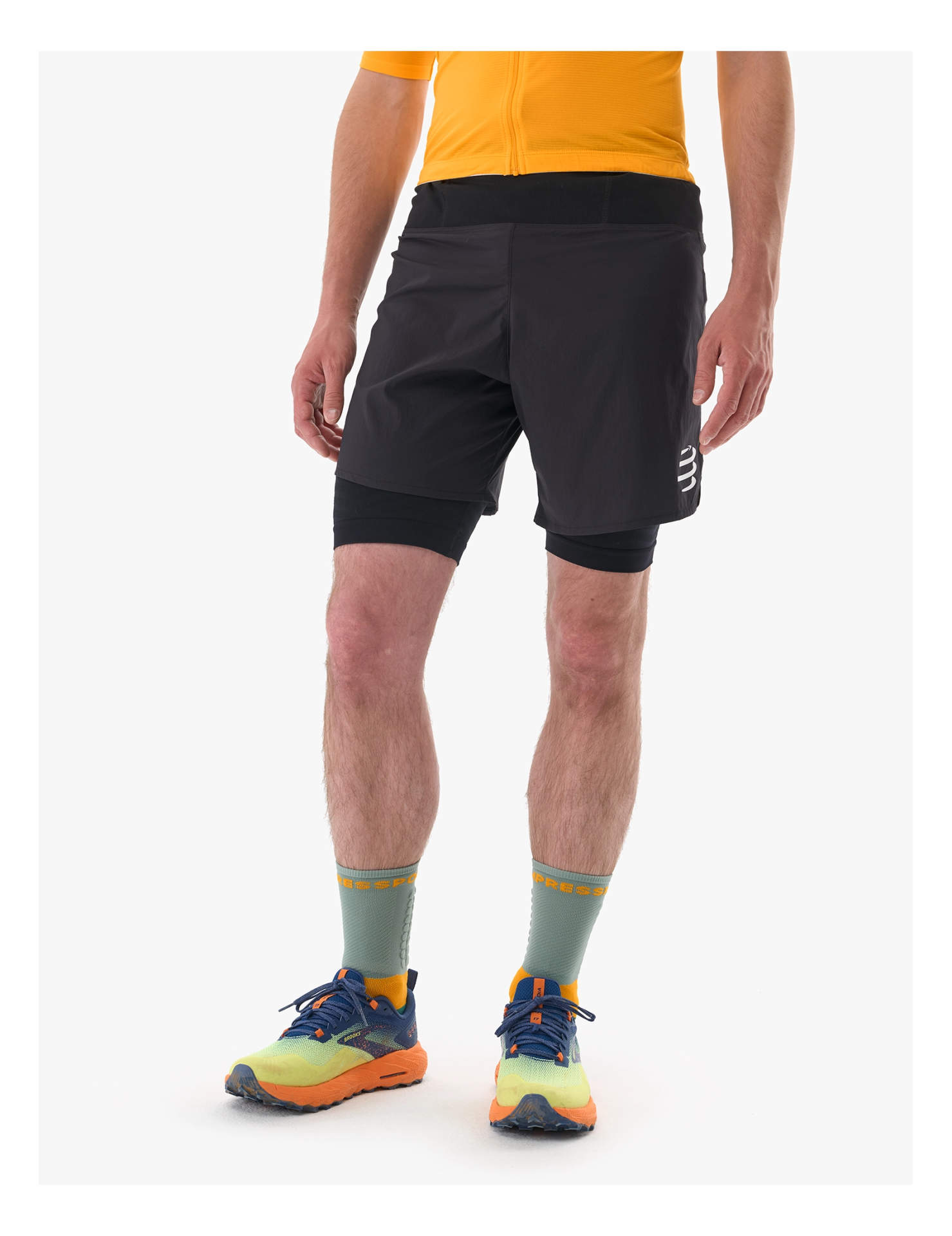 Trail Running 2'li  Short - Patika Koşusu Taytı ve Şortu | Compressport