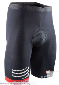 UW Multisport Kompresyon Tayt / iç çamaşırı (siyah) | Compressport