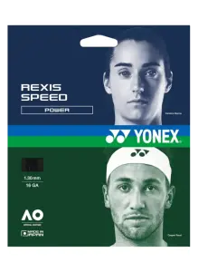 Rexis Speed 130 Multifilament 12m Tenis Kordajı - Siyah | Yonex