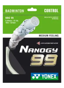 Nanogy 99 10m Badminton Kordajı - Beyaz | Yonex Badminton Kordajı