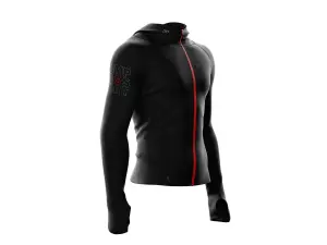 3D Thermo Hoodie - Sweatshirt Gri (Born To SwimBikeRun 2020 Özel) | Compressport