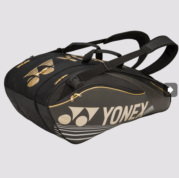 9626 - 6 lı Turnuva Raket Çantası Siyah | Yonex