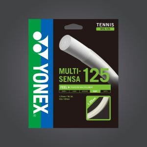 MULTI-SENSA 125 (12m) TENİS KORDAJI - Beyaz | Yonex