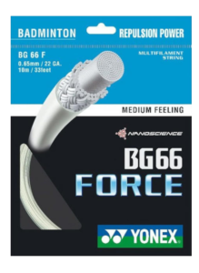 BG66 Force 10m Badminton Kordajı - Beyaz | Yonex