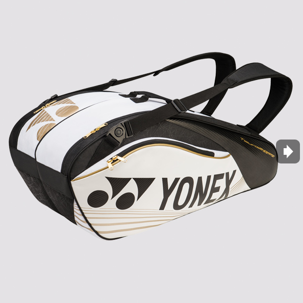 9626 - 6 lı Turnuva Raket Çantası Beyaz | Yonex