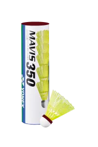 Tüy Top Mavis 350 Naylon 6'lı Sarı - Kırmızı Bant | Yonex