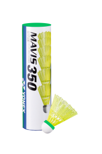 Tüy Top Mavis 350 Naylon 6'lı Sarı - Yeşil Bant | Yonex