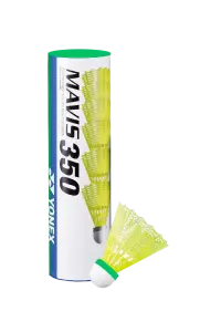 Tüy Top Mavis 350 Naylon 6'lı Sarı - Yeşil Bant | Yonex