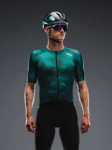 Tempo! Two Jersey (Yüksek Performanslı Yarış Kesimli Bisiklet Forması) - Unisex |Fusion Mavi - S(mall)