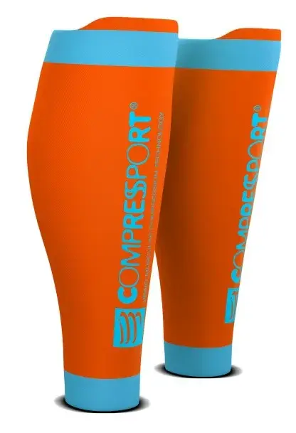 R2V2 - Compressport Kalf / Baldır Çorabı - Turuncu