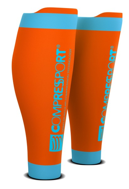 R2V2 - Compressport Kalf / Baldır Çorabı - Turuncu