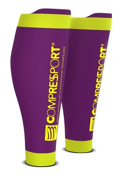 R2V2 - Compressport Kalf / Baldır Çorabı - Bordo