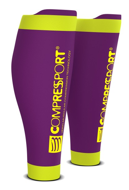 R2V2 - Compressport Kalf / Baldır Çorabı - Bordo