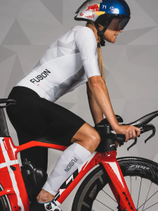 Tempo! One Suit Triatlon Trisuit Unisex |Fusion XL(arge) - Beyaz
