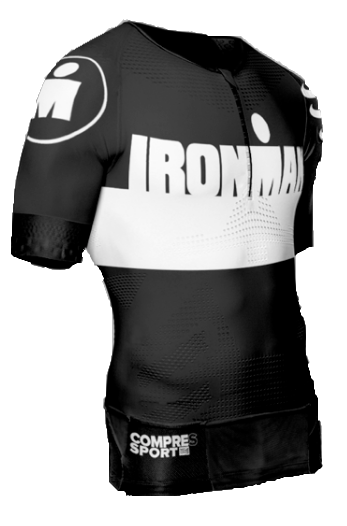 TR3 Ironman Aero Top (siyah / beyaz) - Compressport