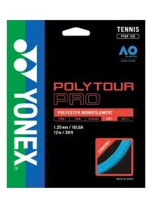 PolyTour Pro 125 Monofilament 12m Tenis Kordaj - Mavi | Yonex
