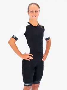 Speed Suit V2 Triatlon Trisuit Unisex - Siyah |Fusion M(edium)