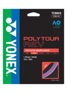 PolyTour Rev 125 Monofilament 12m Tenis Kordajı - Mor |Yonex