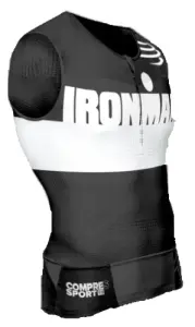 TR3 Ironman Tank Top (siyah / beyaz) - Compressport M(edium)