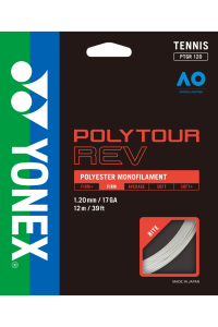 PolyTour Rev 120 Monofilament 12m Tenis Kordajı - Beyaz |Yonex