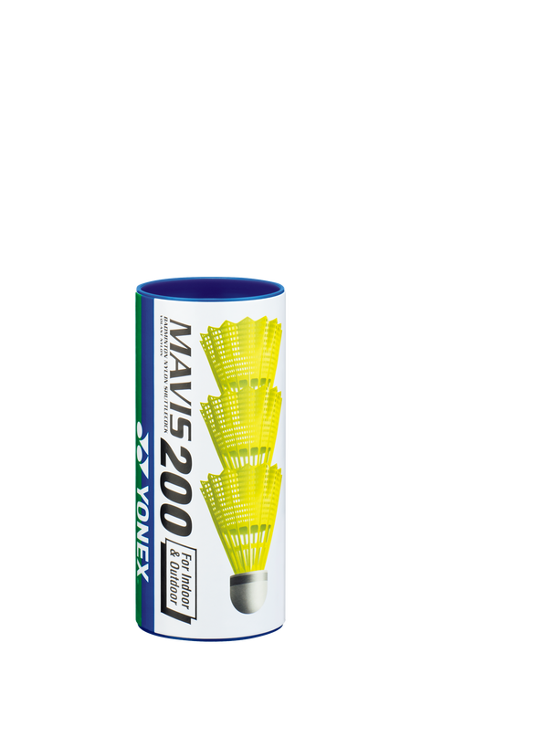 Mavis-200 (M) Naylon 3.lü - Sarı |Yonex