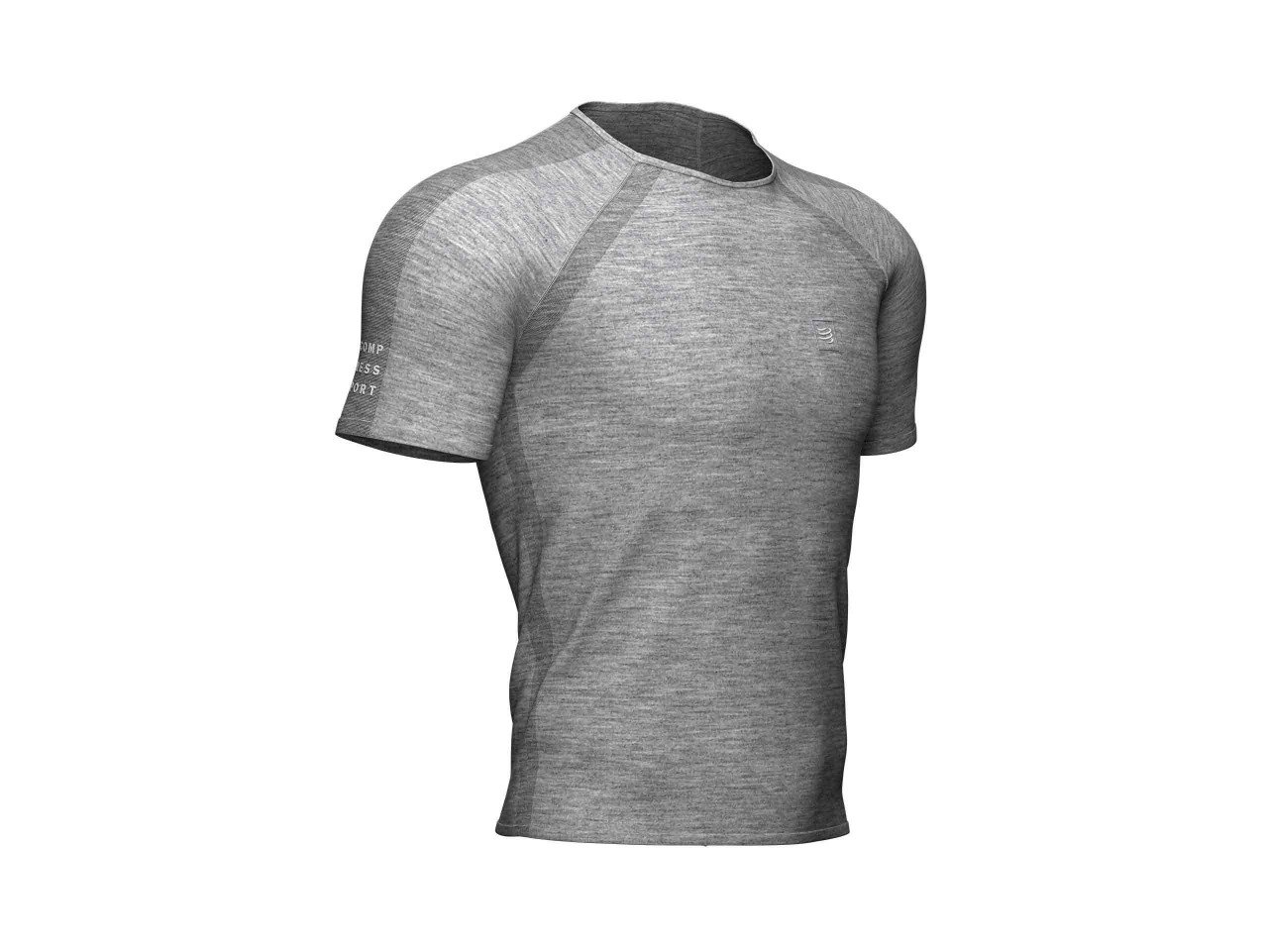 Training T-shirt / Antrenman T-shirt - Gri | Compressport