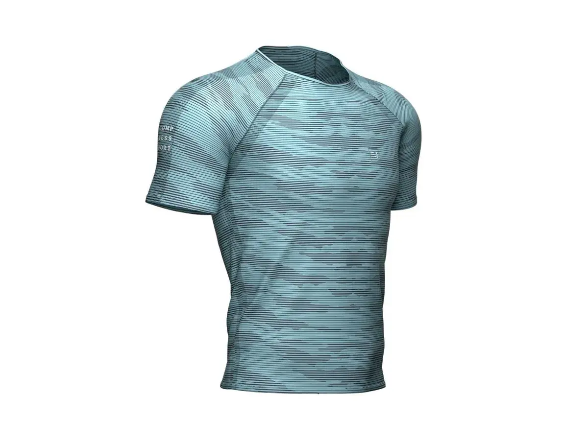 Training T-shirt / Antrenman T-shirt - Mavi | Compressport L(arge)