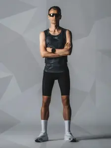 Tempo! Koşu Taytı Unisex - Siyah |Fusion XL(arge)