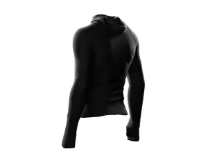3D Thermo Hoodie - Sweatshirt Gri | Compressport XL(arge)