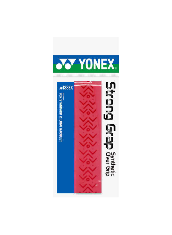 AC133 Süper Strong Grap Grip - Siyah | Yonex Kırmızı