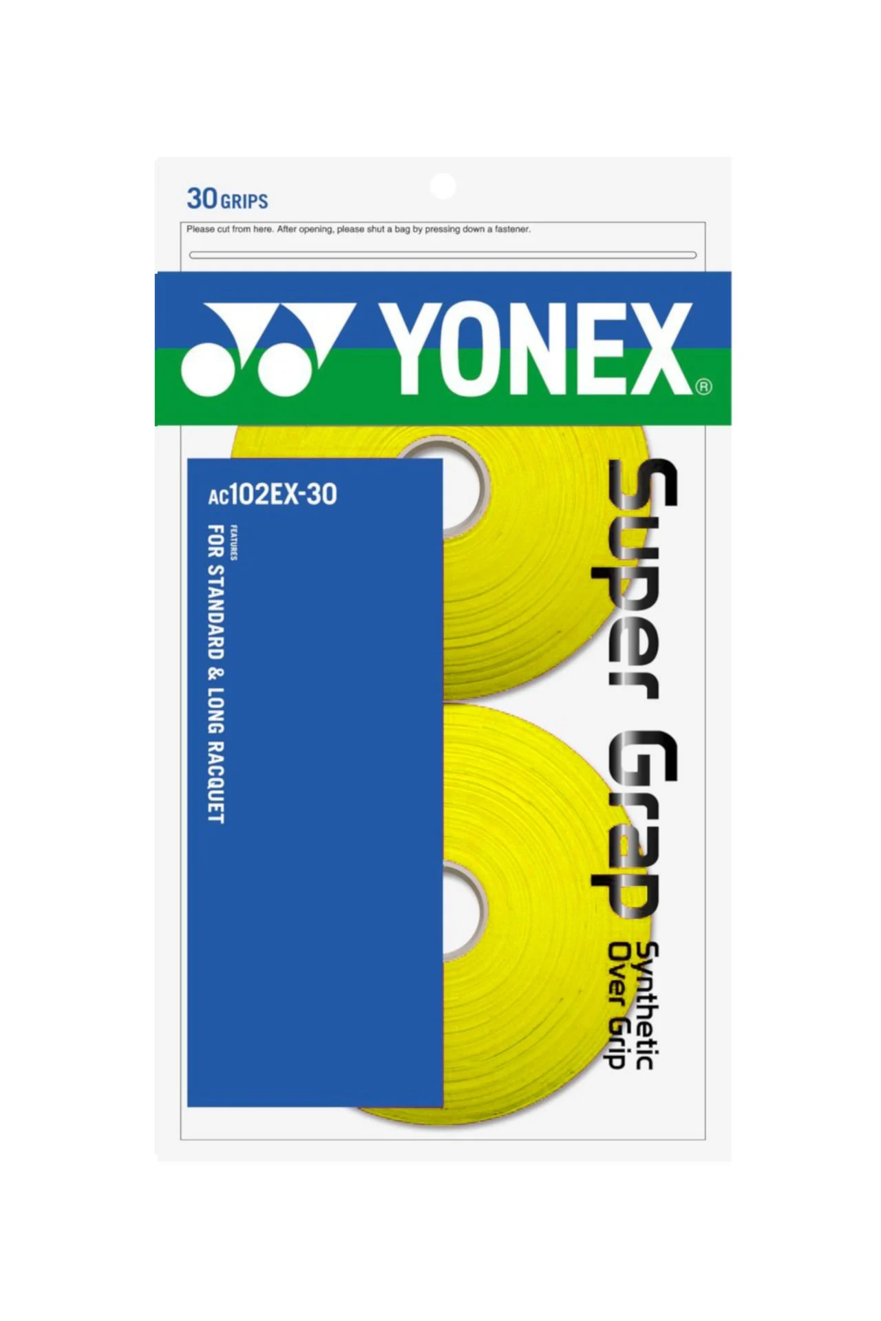 AC102 Super Grap 30.lu Grip | Yonex Sarı