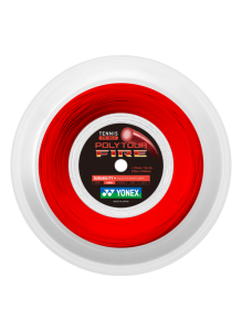 PolyTour Fire 125 Monofilament 200m Tenis Kordajı - Kırmızı | Yonex