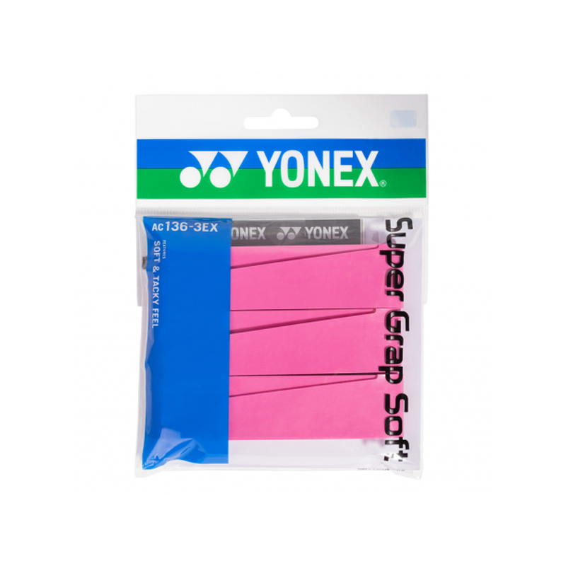 AC136 Super Soft Grap 3.lü Grip | Yonex Pembe