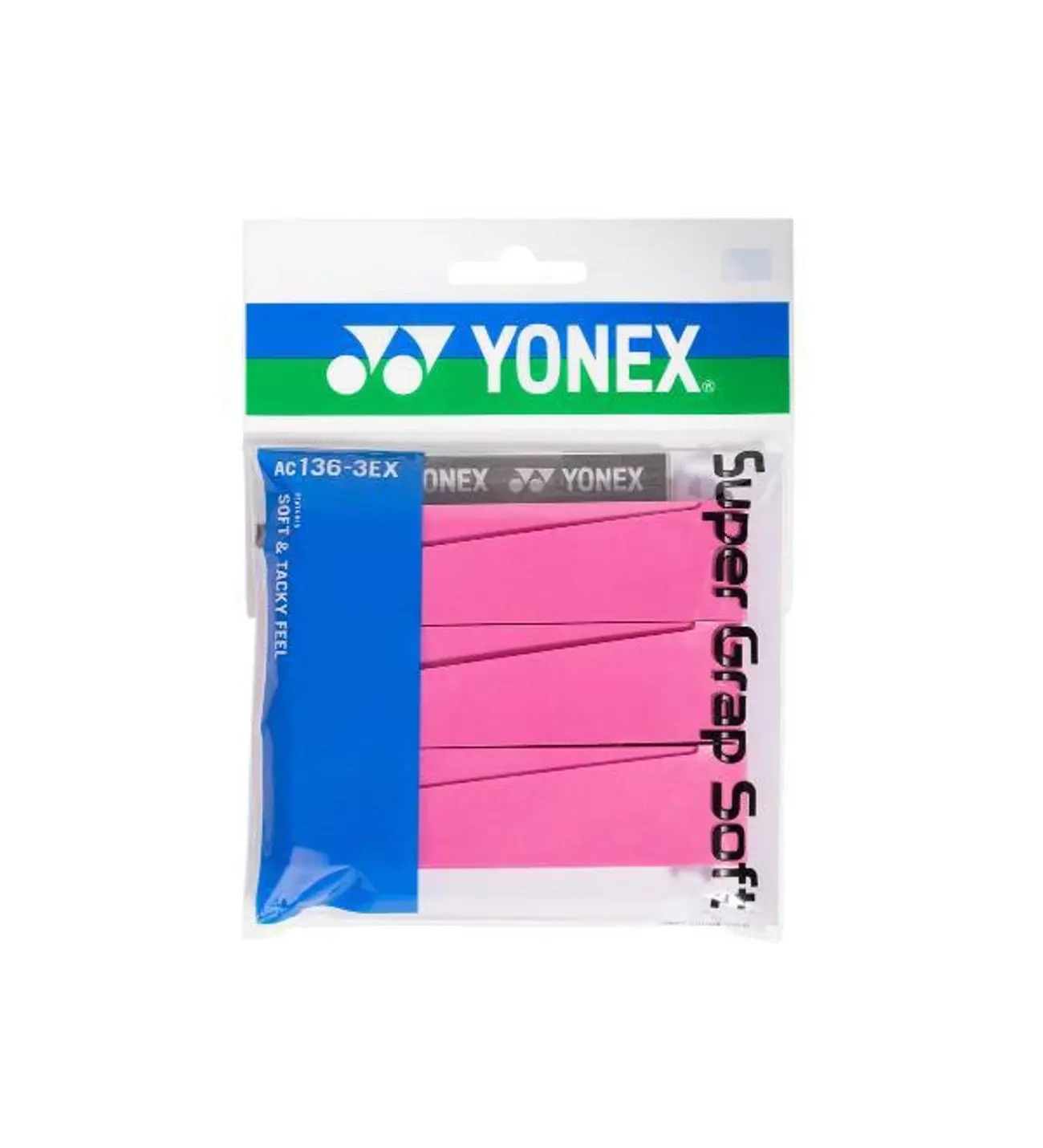 AC136 Super Soft Grap 3.lü Grip | Yonex Pembe