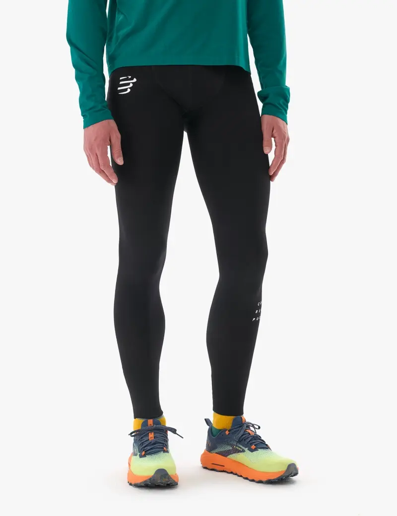 Run Under Control Full Tıghts (Uzun Koşu Taytı) - Siyah | Compressport