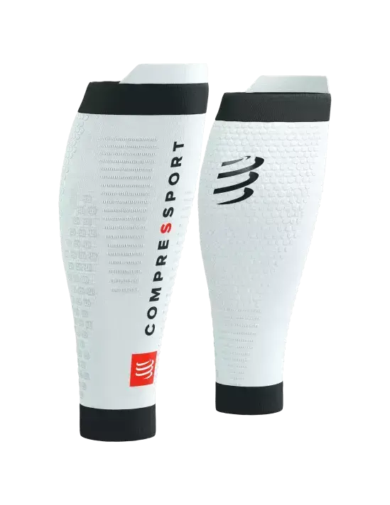 R2V3 - Kalf / Baldır Çorabı V.3 |Compressport Beyaz - T4