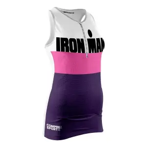 TR3 tank top eflatun  Ironman Triatlon (Kadın) - Compressport