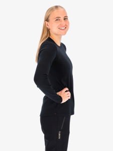Merino 220 Uzun Kollu İçlik Unisex -Siyah |Fusion