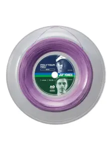 PolyTour Rev 125 Monofilament 200m Tenis Kordajı - Mor |Yonex