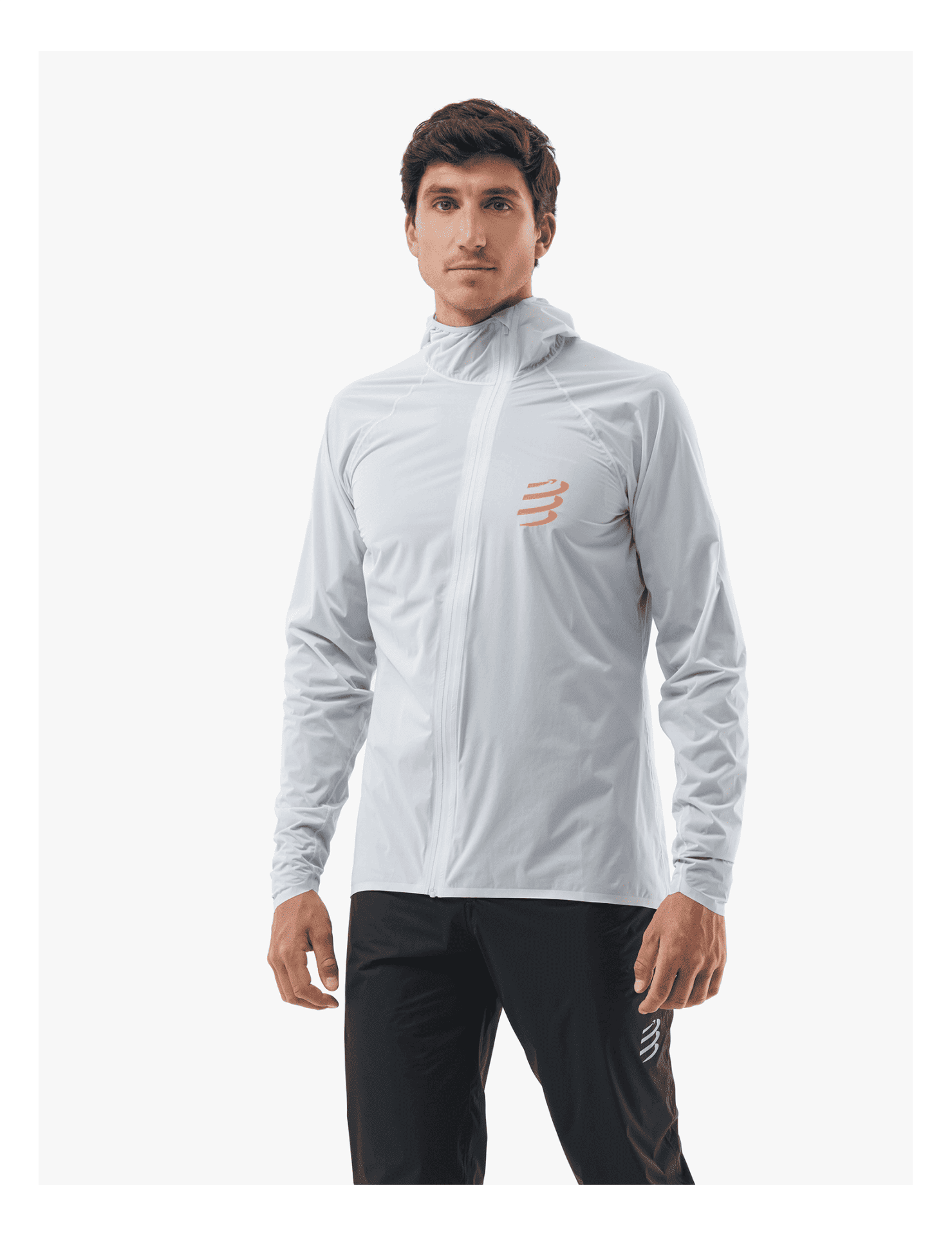 Hurricane Waterproof  10/10 - Su Geçirmez Yağmurluk Şafak Grisi | Compressport