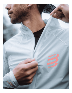 Hurricane Waterproof  10/10 - Su Geçirmez Yağmurluk Şafak Grisi | Compressport