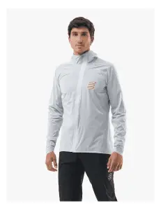 Hurricane Waterproof  10/10 - Su Geçirmez Yağmurluk Şafak Grisi | Compressport M(edium)