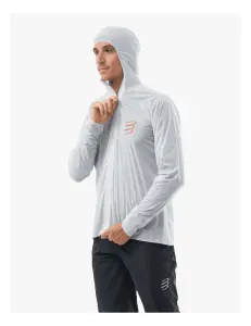 Hurricane Waterproof  10/10 - Su Geçirmez Yağmurluk Şafak Grisi | Compressport L(arge)