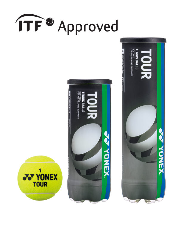 YY22 Tour (ITF) Tenis Topu 4.lü 18 li Koli |Yonex