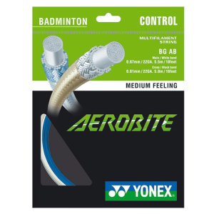 BG-Aerobite 10M Badminton Kordajı - Mavi / Beyaz | Yonex