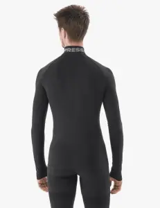 3D Thermo Unisex Yarım Fermuarlı Üst (Termal) - Siyah | Compressport