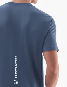 Performans Kısa Kollu Tişört - İndigo | Compressport S(mall)