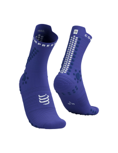 Pro Racing Socks V4.0 - Trail Run High - Performans Çorabı - Trail - Patika Koşu Çorabı | Compressport T1 - Siyah