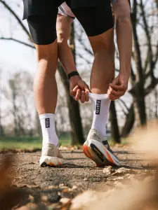 Tempo! Two Koşu Çorabı - Erkek |Fusion Beyaz - 39-41
