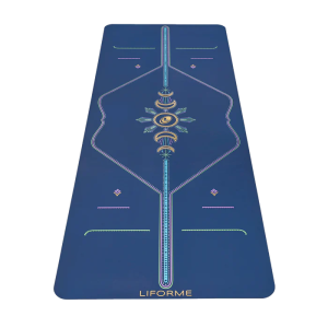 Liforme Cosmic Moon Yoga Mat - Dusk Mavi - Orjinal - 4.2 mm - (çantası ile beraber)